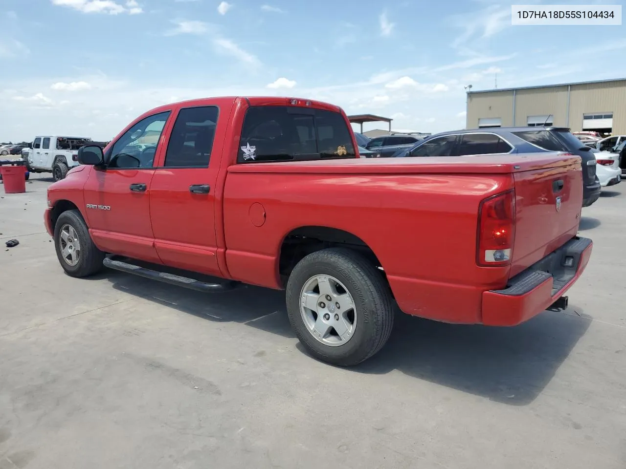 2005 Dodge Ram 1500 St VIN: 1D7HA18D55S104434 Lot: 60909634