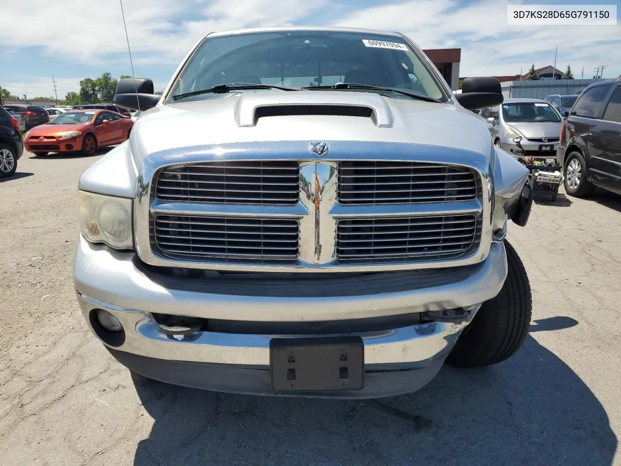 3D7KS28D65G791150 2005 Dodge Ram 2500 St