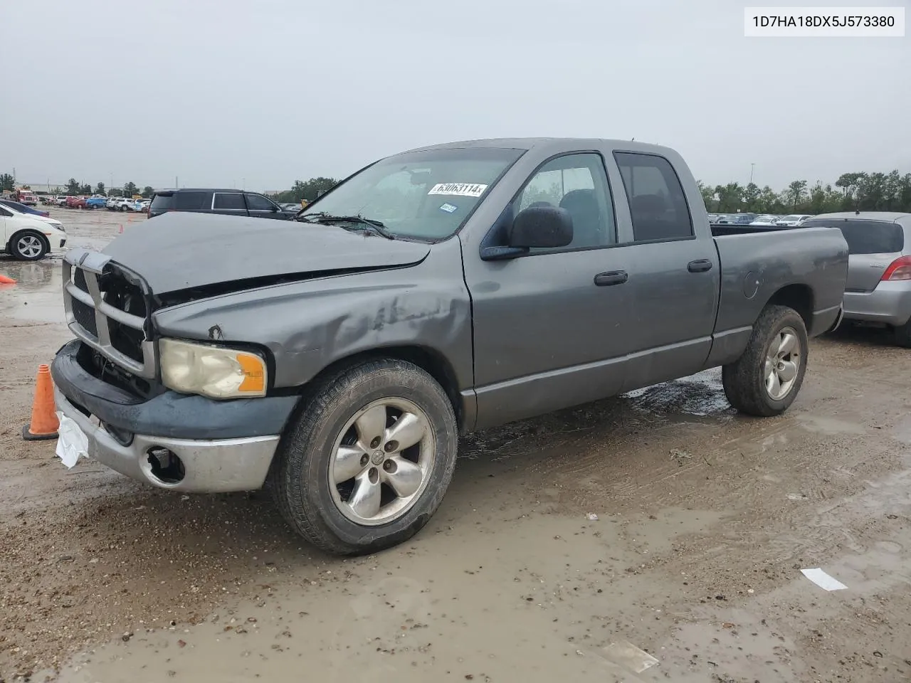 2005 Dodge Ram 1500 St VIN: 1D7HA18DX5J573380 Lot: 63063114