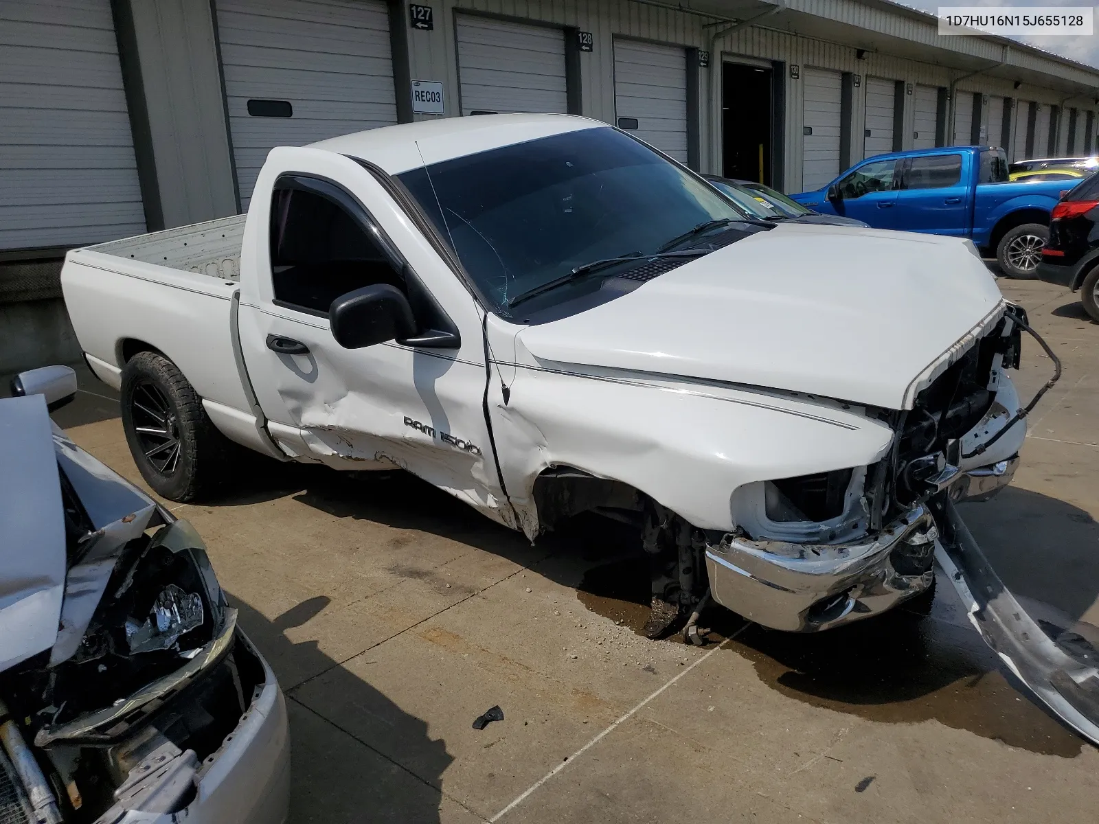 2005 Dodge Ram 1500 St VIN: 1D7HU16N15J655128 Lot: 63250164