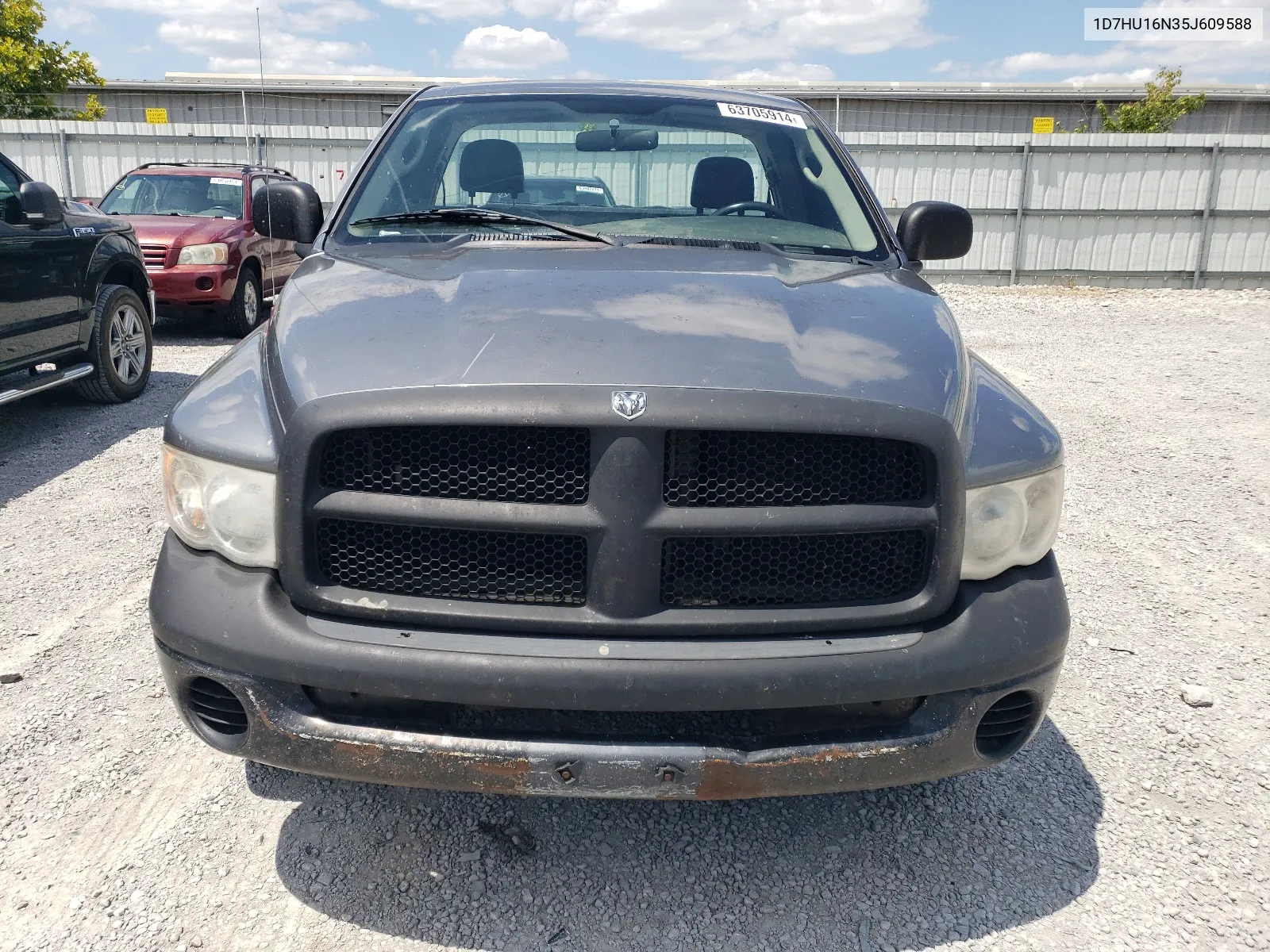 2005 Dodge Ram 1500 St VIN: 1D7HU16N35J609588 Lot: 63705914