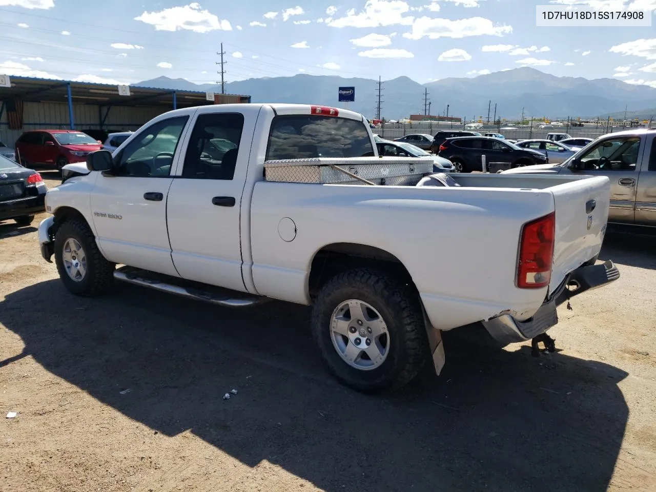 2005 Dodge Ram 1500 St VIN: 1D7HU18D15S174908 Lot: 64857044