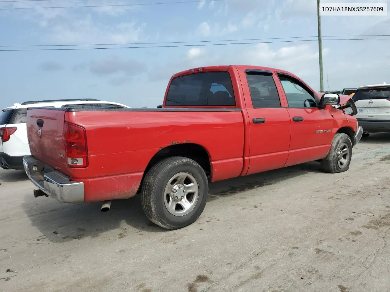 2005 Dodge Ram 1500 St VIN: 1D7HA18NX5S257609 Lot: 65590444