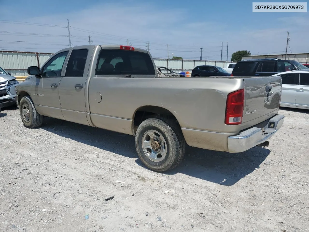 2005 Dodge Ram 2500 St VIN: 3D7KR28CX5G709973 Lot: 66154464