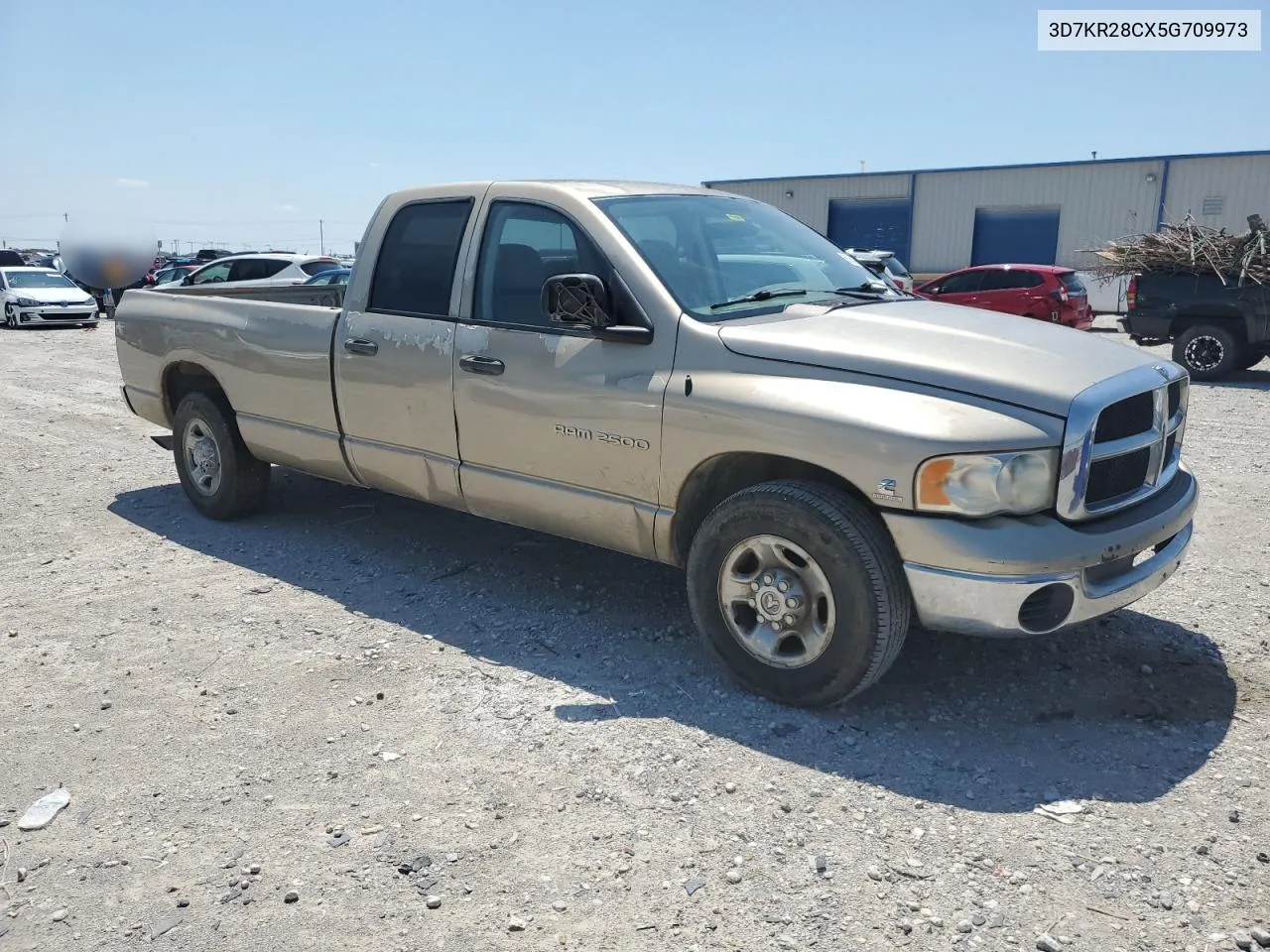 2005 Dodge Ram 2500 St VIN: 3D7KR28CX5G709973 Lot: 66154464