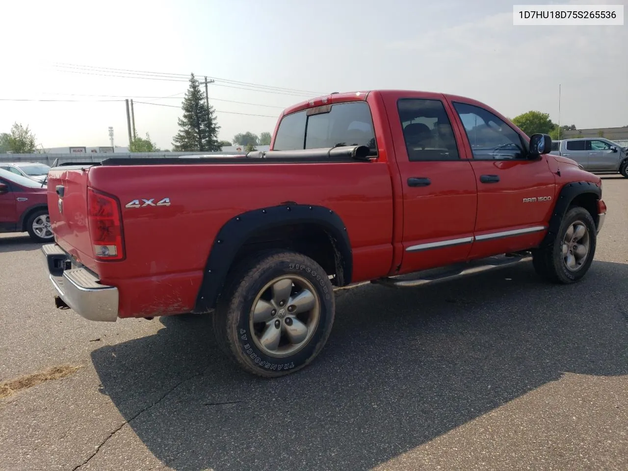 2005 Dodge Ram 1500 St VIN: 1D7HU18D75S265536 Lot: 66966664