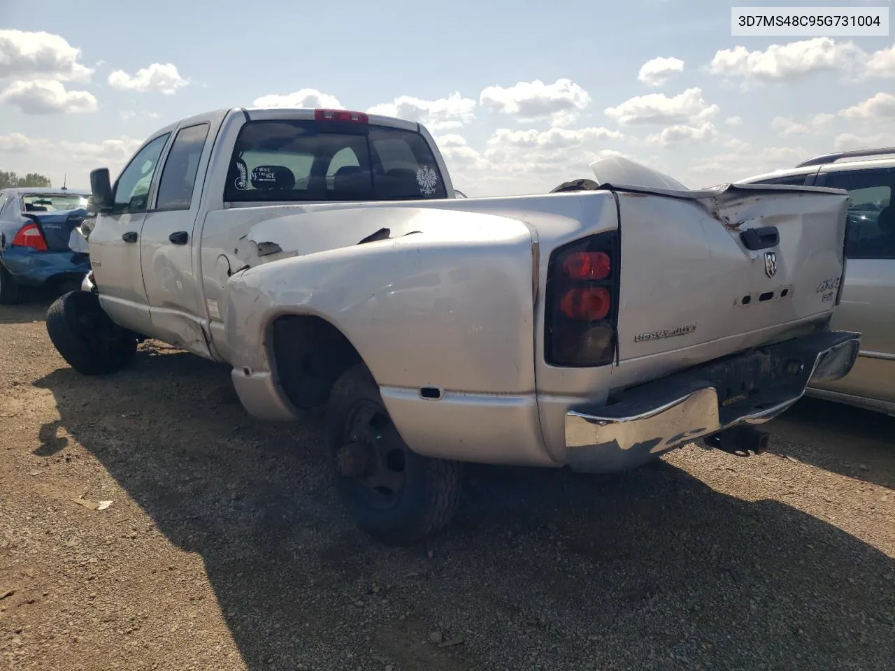 2005 Dodge Ram 3500 St VIN: 3D7MS48C95G731004 Lot: 67280654