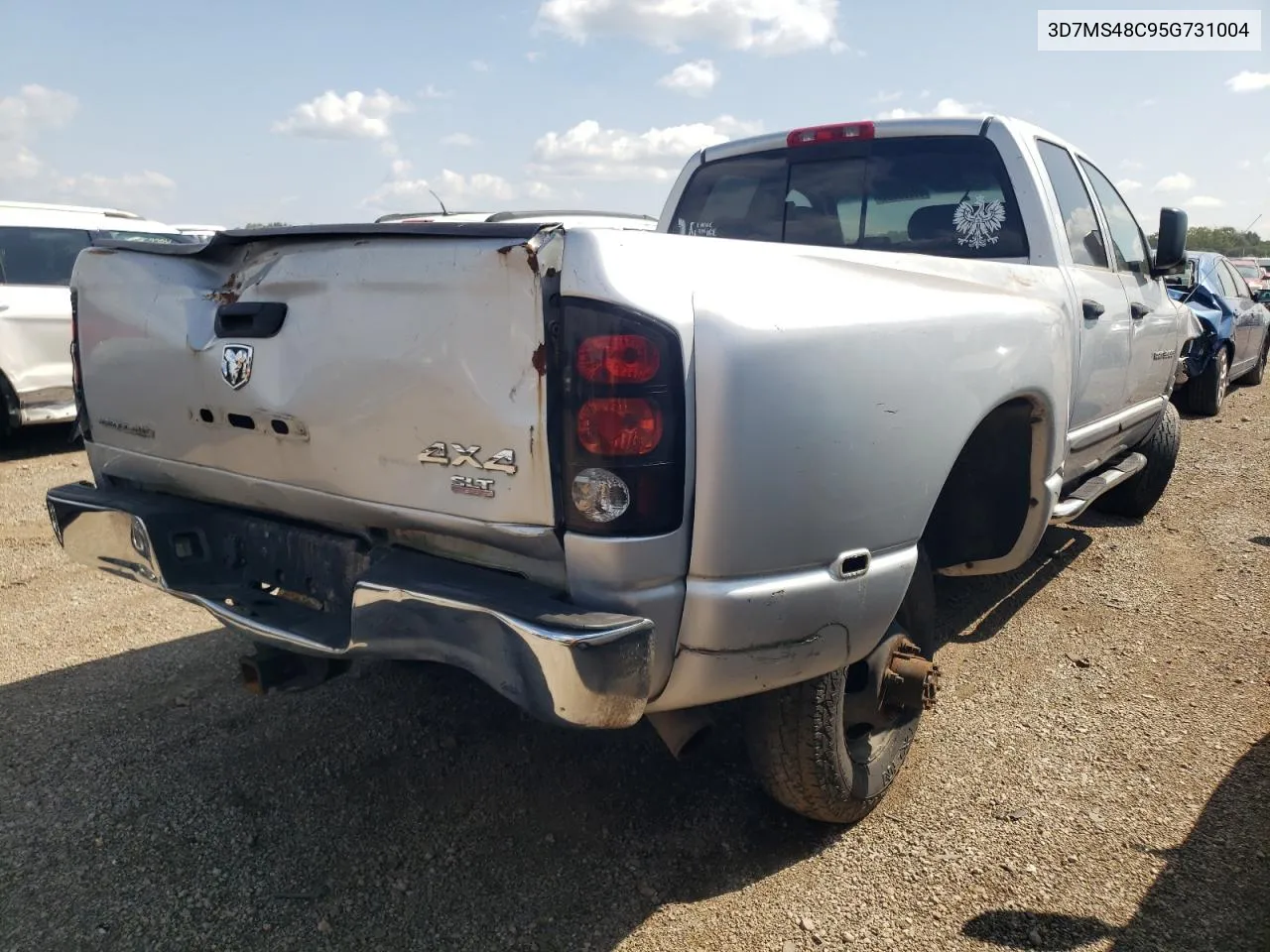 2005 Dodge Ram 3500 St VIN: 3D7MS48C95G731004 Lot: 67280654