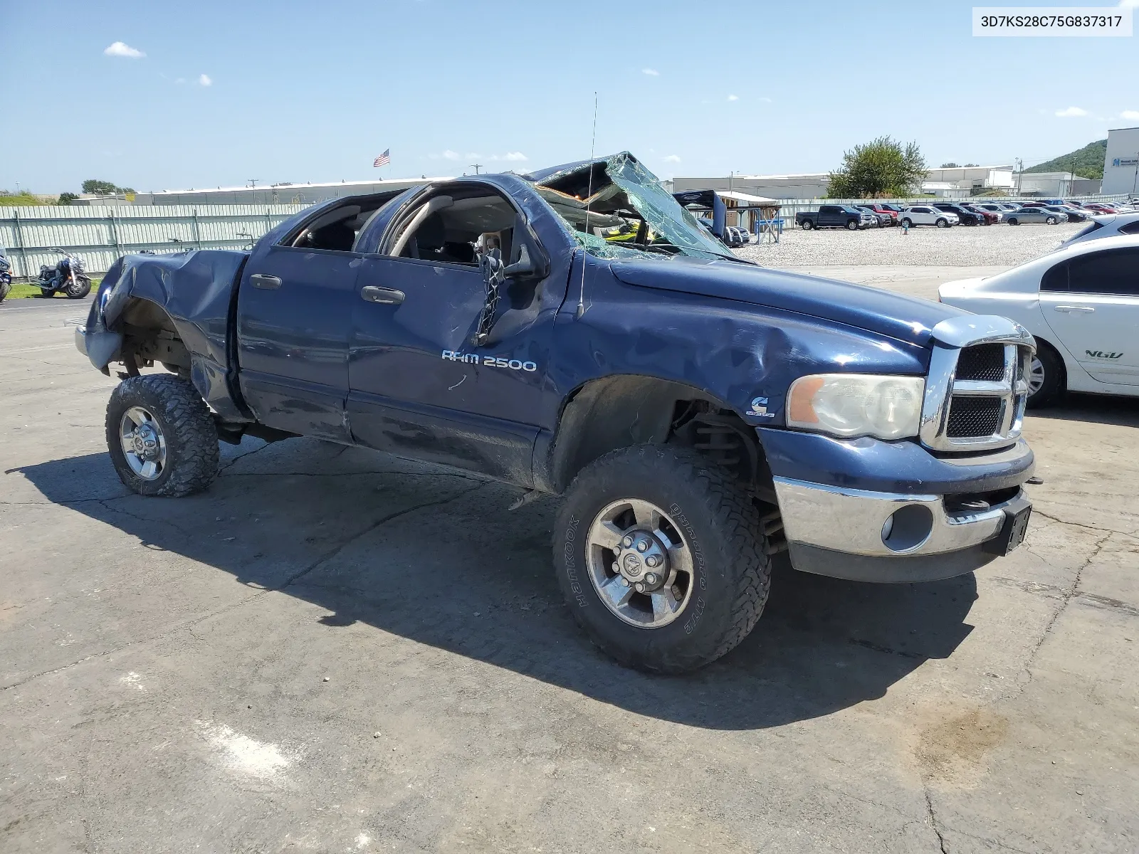 3D7KS28C75G837317 2005 Dodge Ram 2500 St