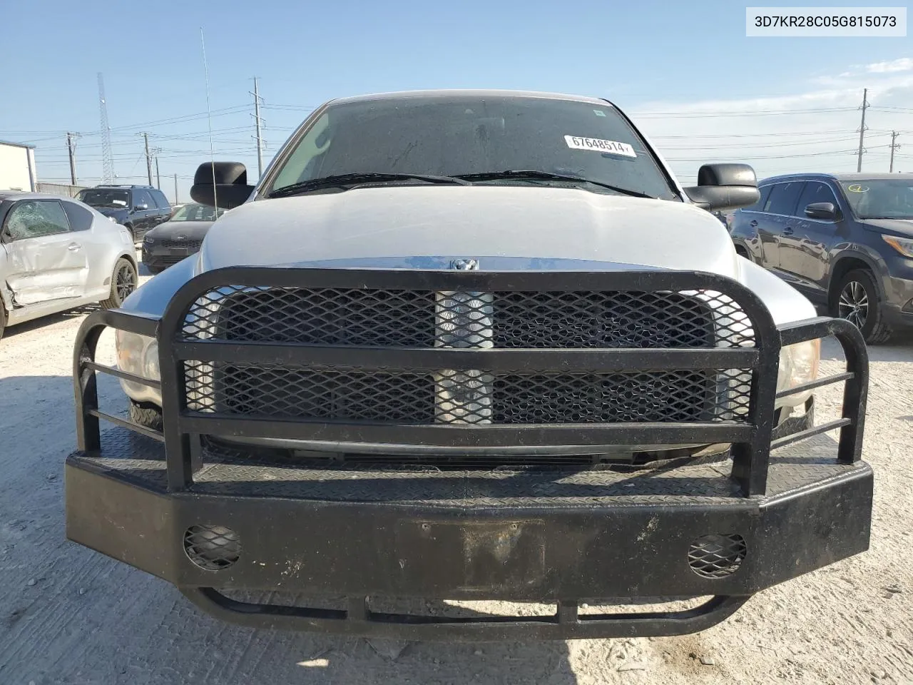 2005 Dodge Ram 2500 St VIN: 3D7KR28C05G815073 Lot: 67648514