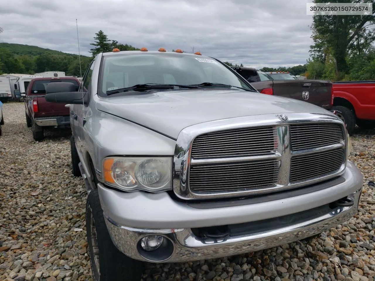 2005 Dodge Ram 2500 St VIN: 3D7KS28D15G729574 Lot: 67830154