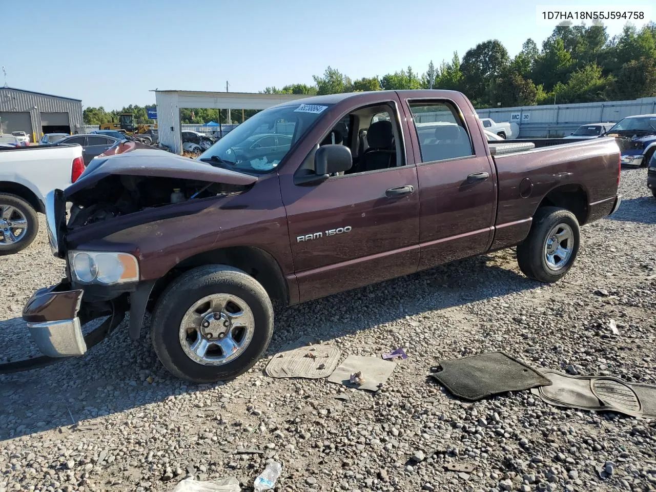 1D7HA18N55J594758 2005 Dodge Ram 1500 St