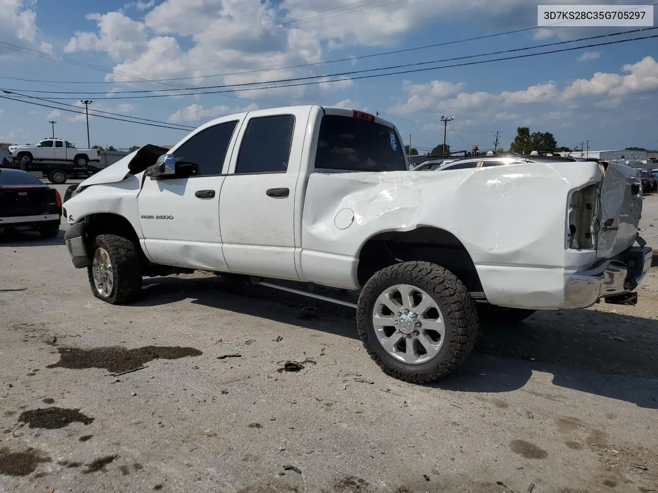 2005 Dodge Ram 2500 St VIN: 3D7KS28C35G705297 Lot: 68607394