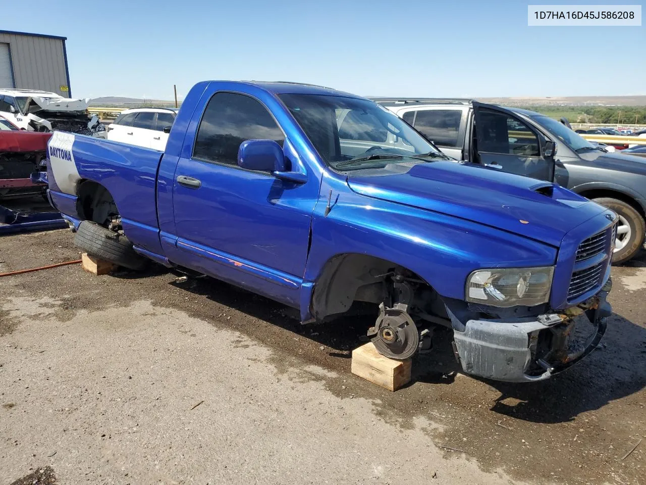 2005 Dodge Ram 1500 St VIN: 1D7HA16D45J586208 Lot: 68765284