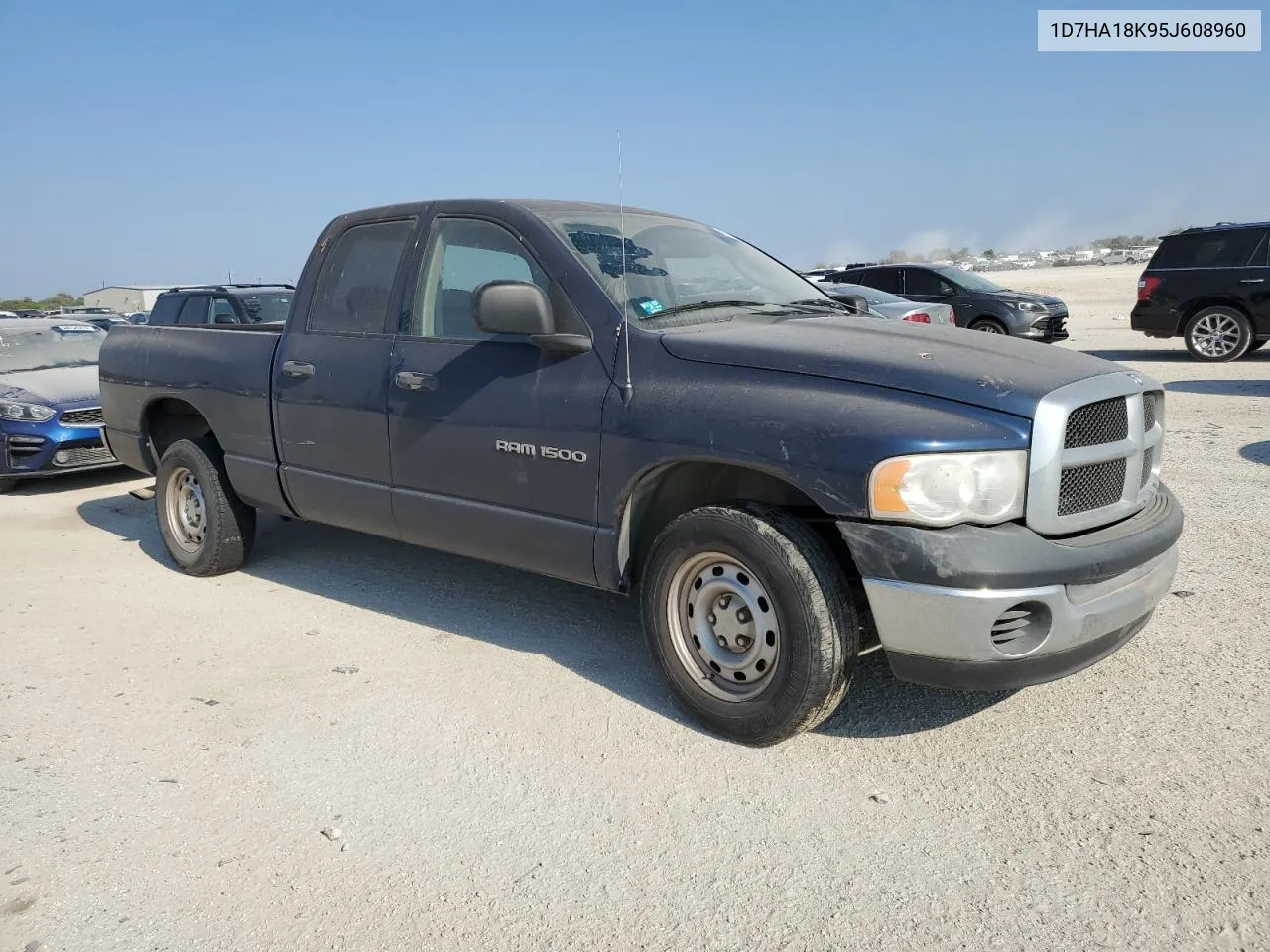 2005 Dodge Ram 1500 St VIN: 1D7HA18K95J608960 Lot: 68773284