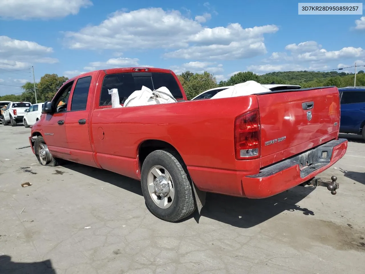 2005 Dodge Ram 2500 St VIN: 3D7KR28D95G859257 Lot: 68872373