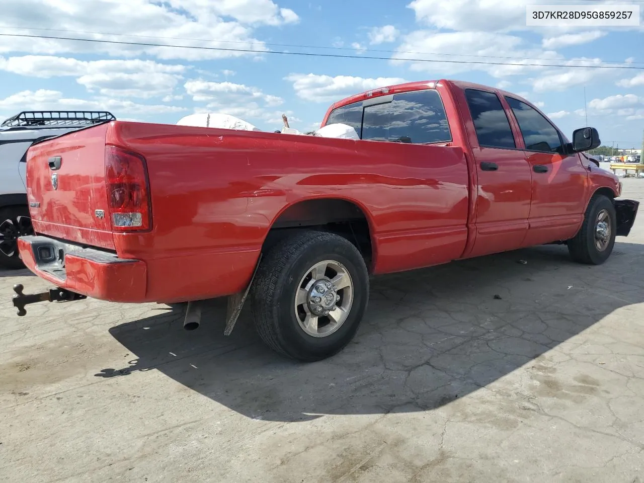 2005 Dodge Ram 2500 St VIN: 3D7KR28D95G859257 Lot: 68872373