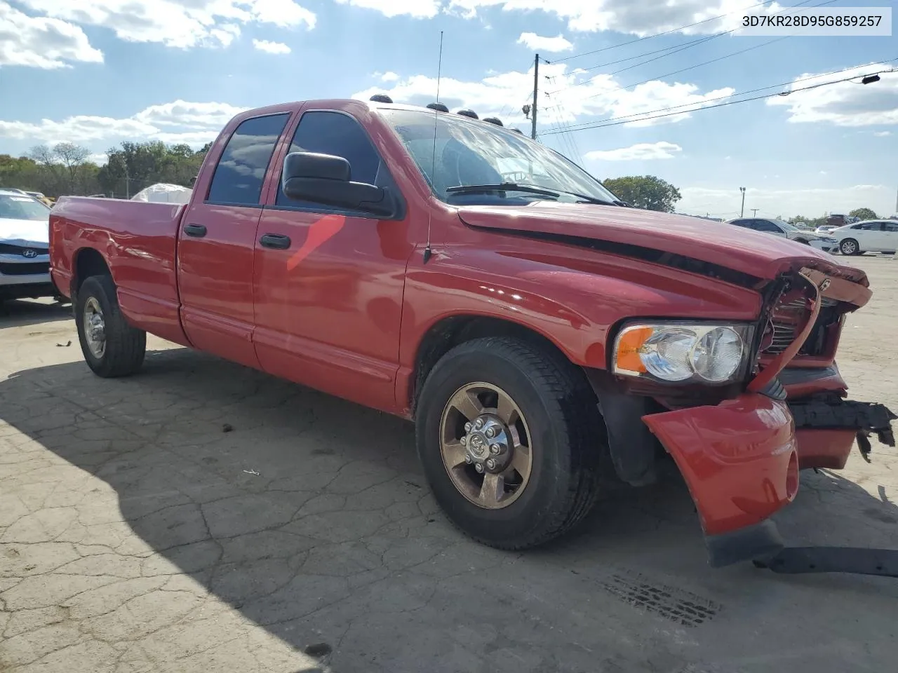 2005 Dodge Ram 2500 St VIN: 3D7KR28D95G859257 Lot: 68872373