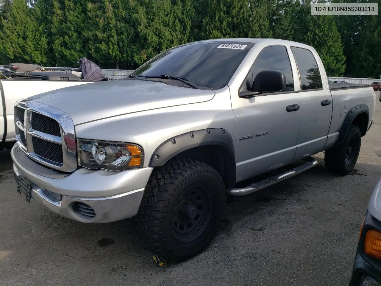 2005 Dodge Ram 1500 St VIN: 1D7HU18N85S303218 Lot: 68878684