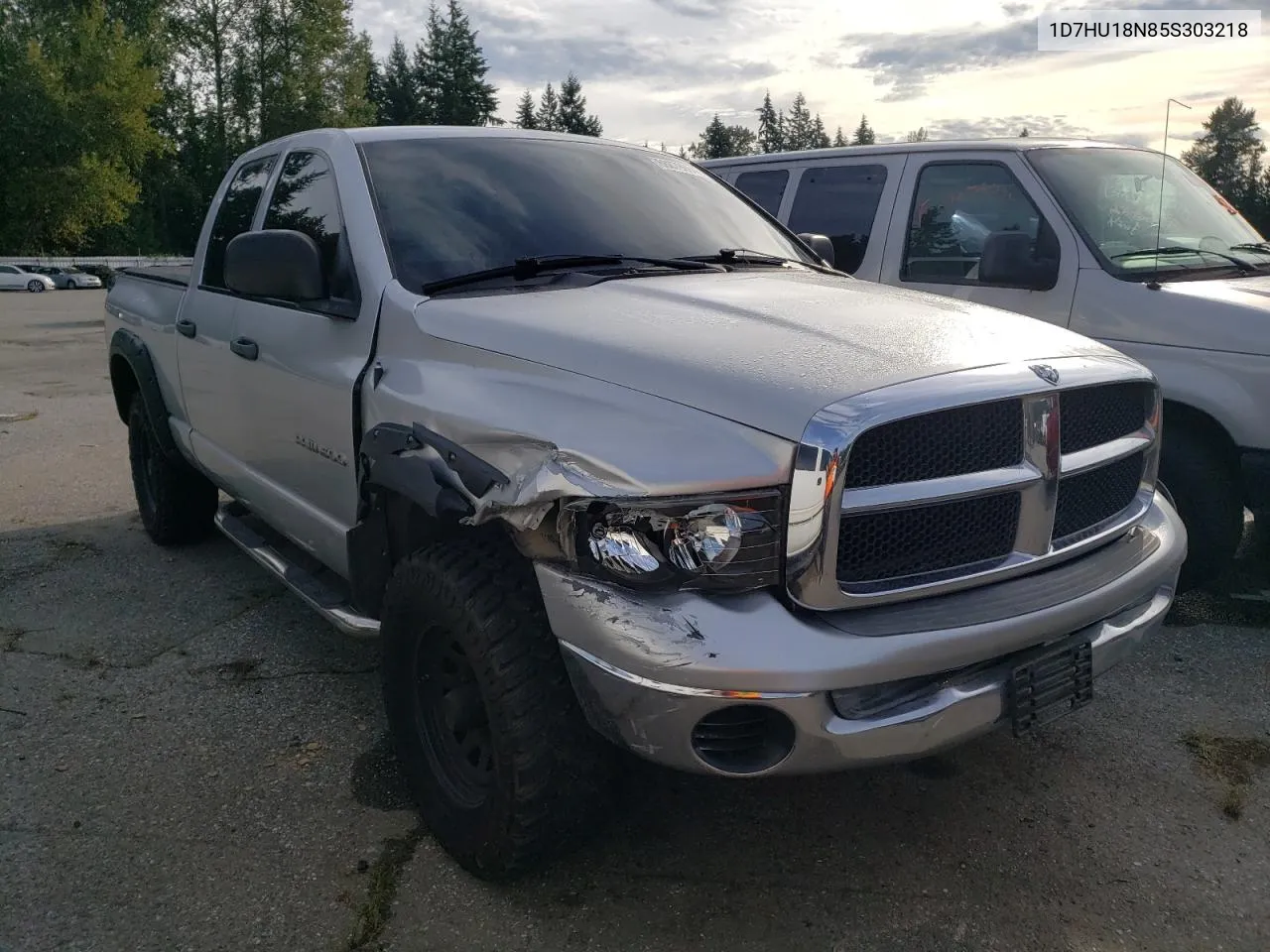 2005 Dodge Ram 1500 St VIN: 1D7HU18N85S303218 Lot: 68878684