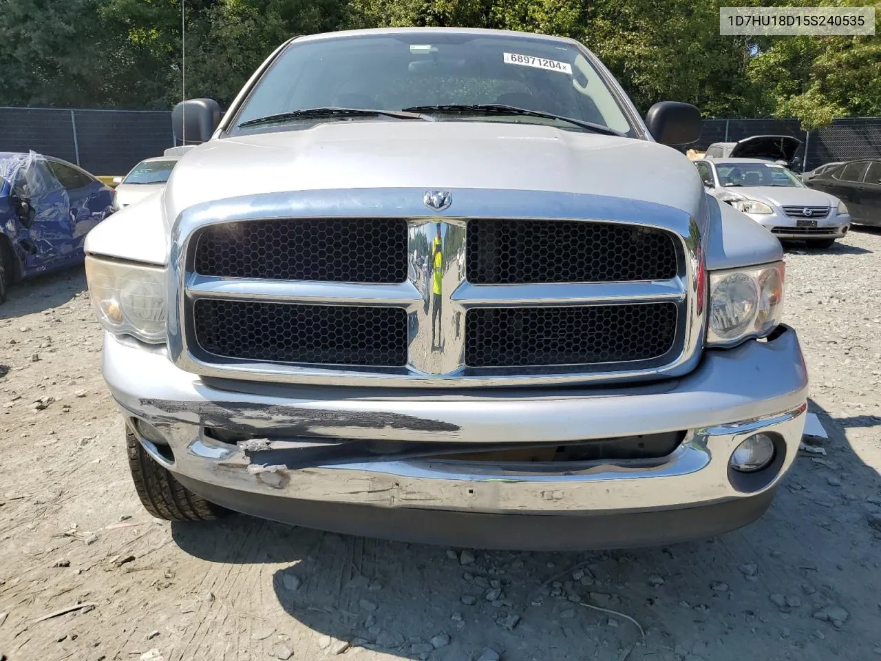 2005 Dodge Ram 1500 St VIN: 1D7HU18D15S240535 Lot: 68971204