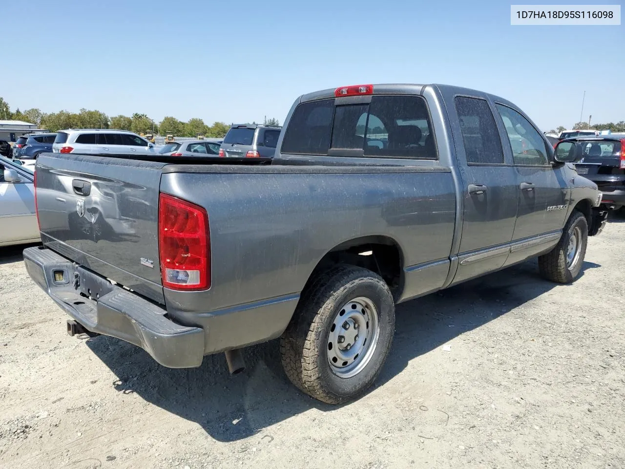 2005 Dodge Ram 1500 St VIN: 1D7HA18D95S116098 Lot: 69527024