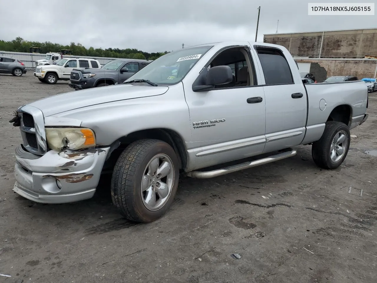 2005 Dodge Ram 1500 St VIN: 1D7HA18NX5J605155 Lot: 69599854