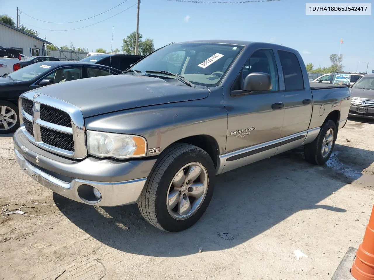 2005 Dodge Ram 1500 St VIN: 1D7HA18D65J542417 Lot: 69833144