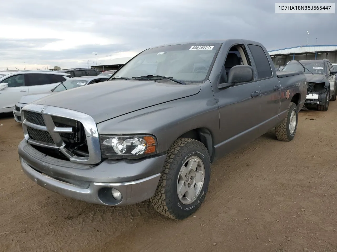 2005 Dodge Ram 1500 St VIN: 1D7HA18N85J565447 Lot: 69919554