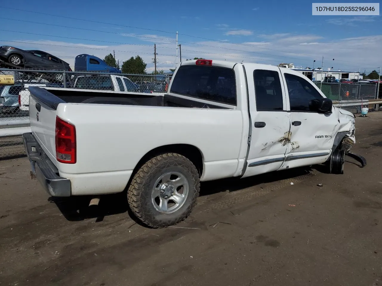 2005 Dodge Ram 1500 St VIN: 1D7HU18D25S296046 Lot: 70008024