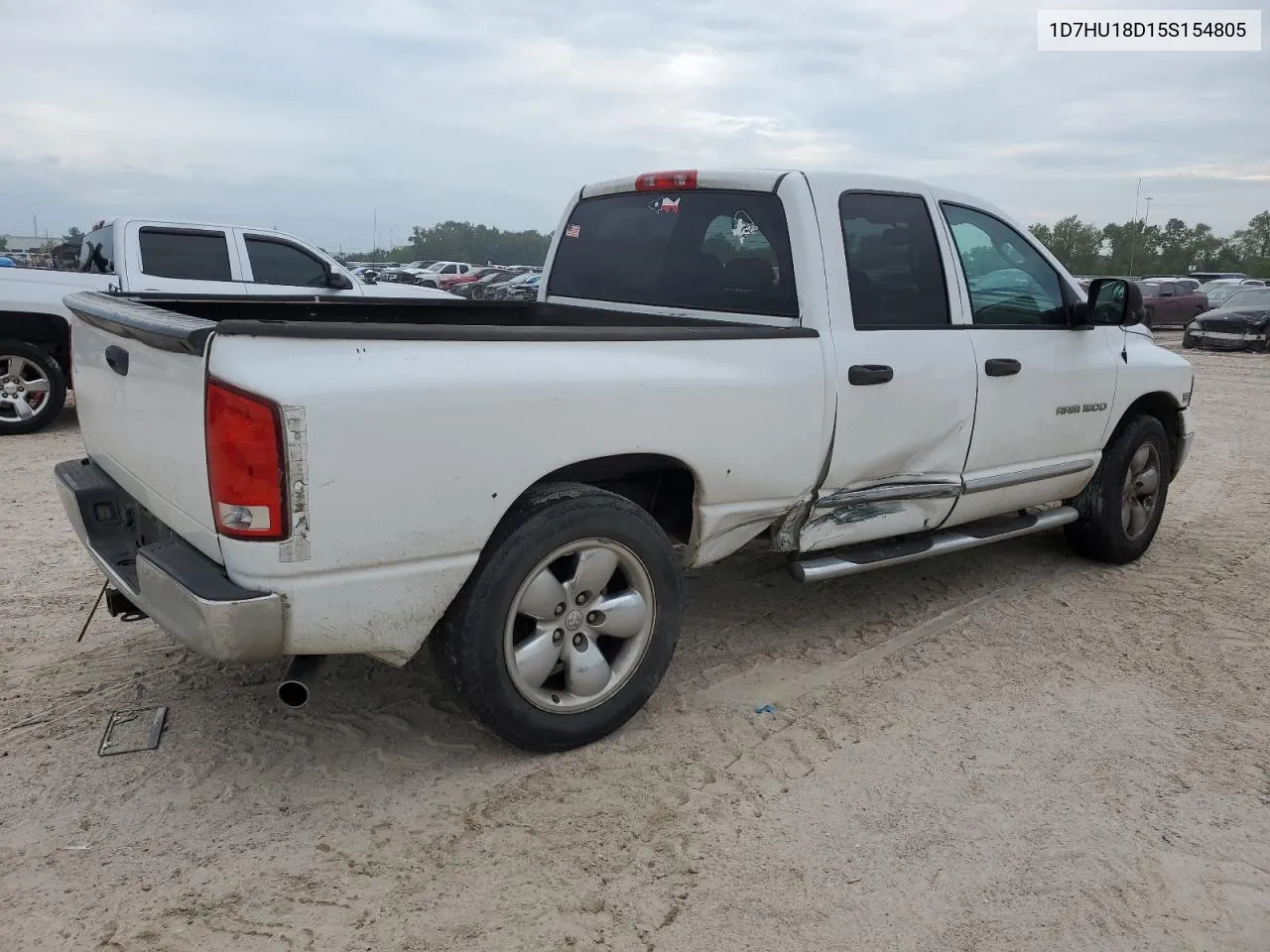 2005 Dodge Ram 1500 St VIN: 1D7HU18D15S154805 Lot: 70267324