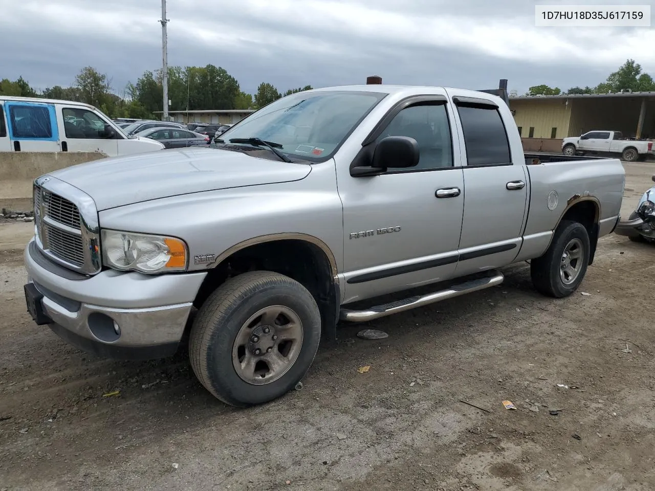 2005 Dodge Ram 1500 St VIN: 1D7HU18D35J617159 Lot: 70365274