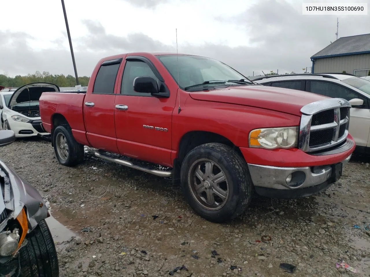 2005 Dodge Ram 1500 St VIN: 1D7HU18N35S100690 Lot: 70675594