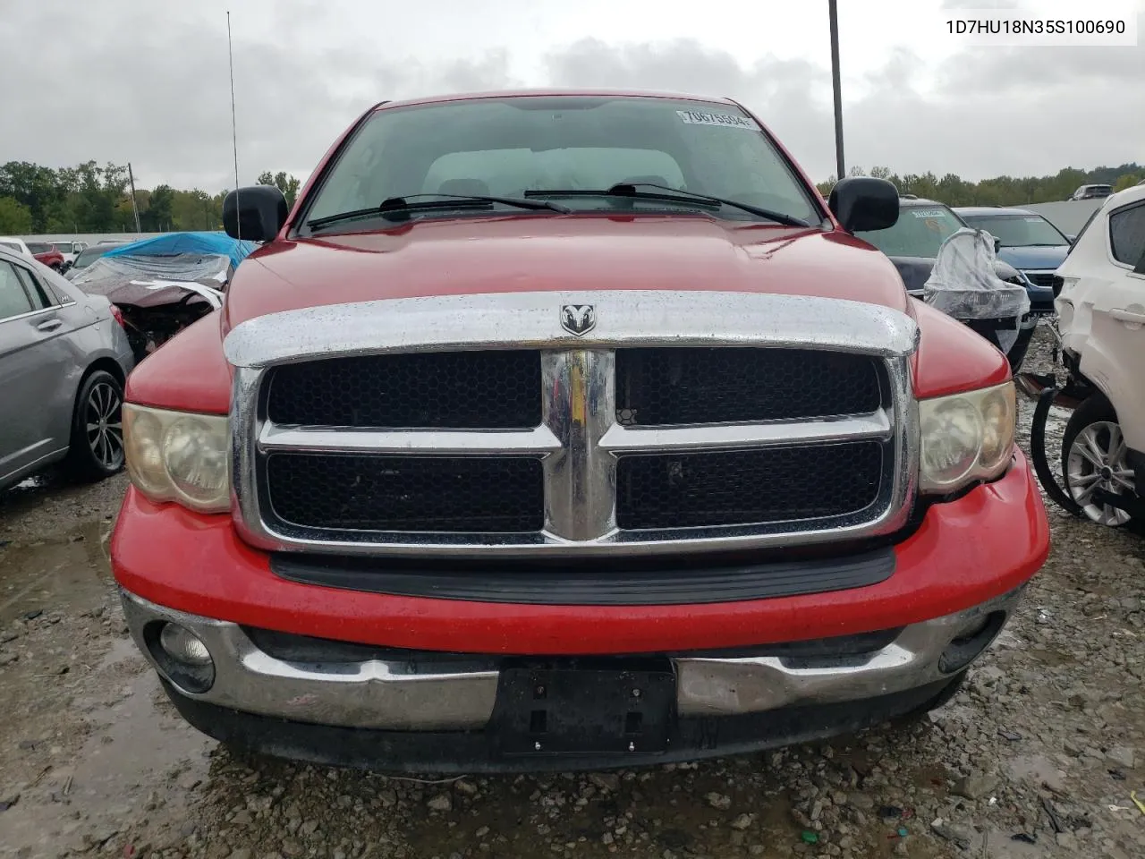 2005 Dodge Ram 1500 St VIN: 1D7HU18N35S100690 Lot: 70675594