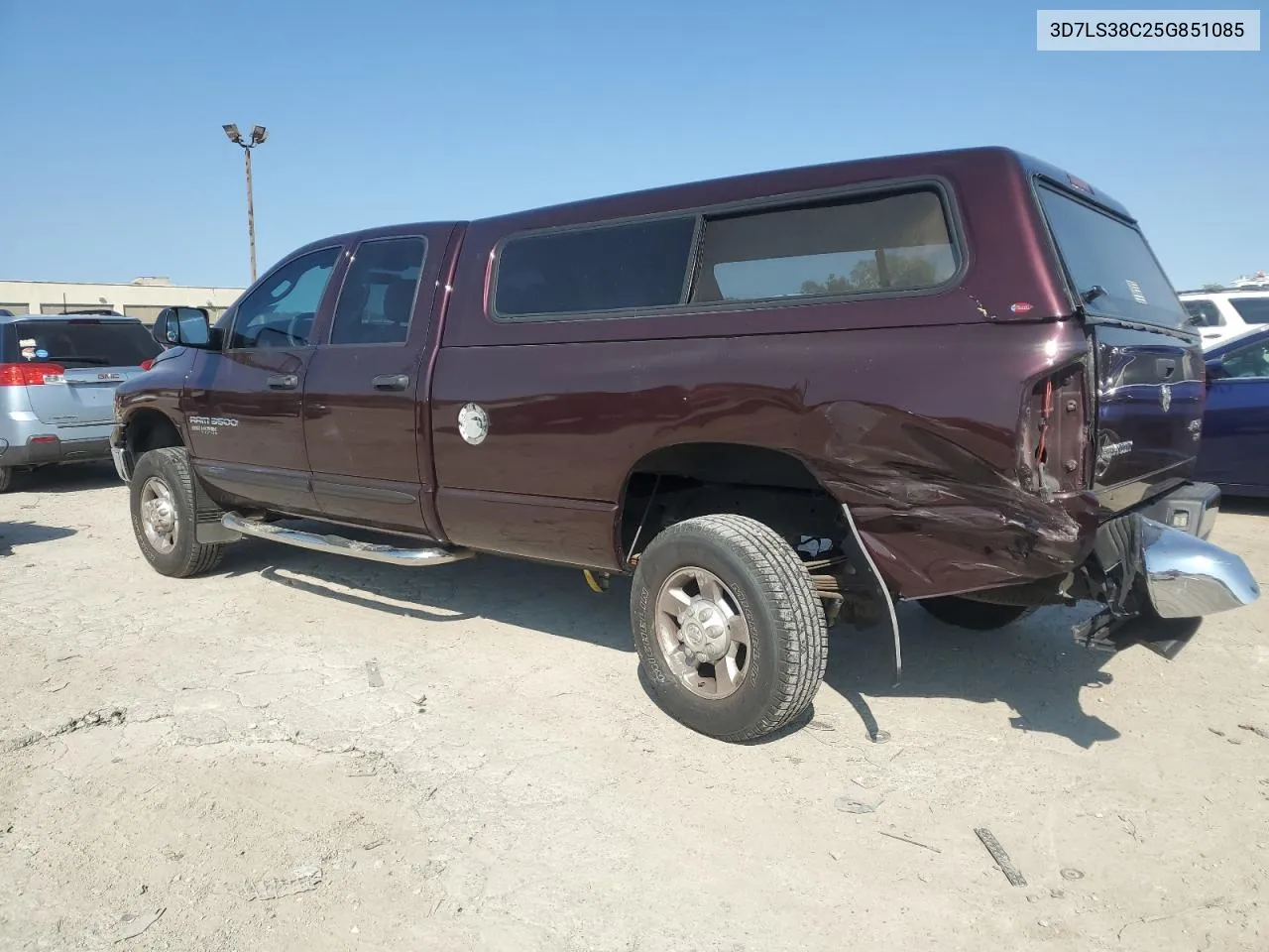 2005 Dodge Ram 3500 St VIN: 3D7LS38C25G851085 Lot: 70778204