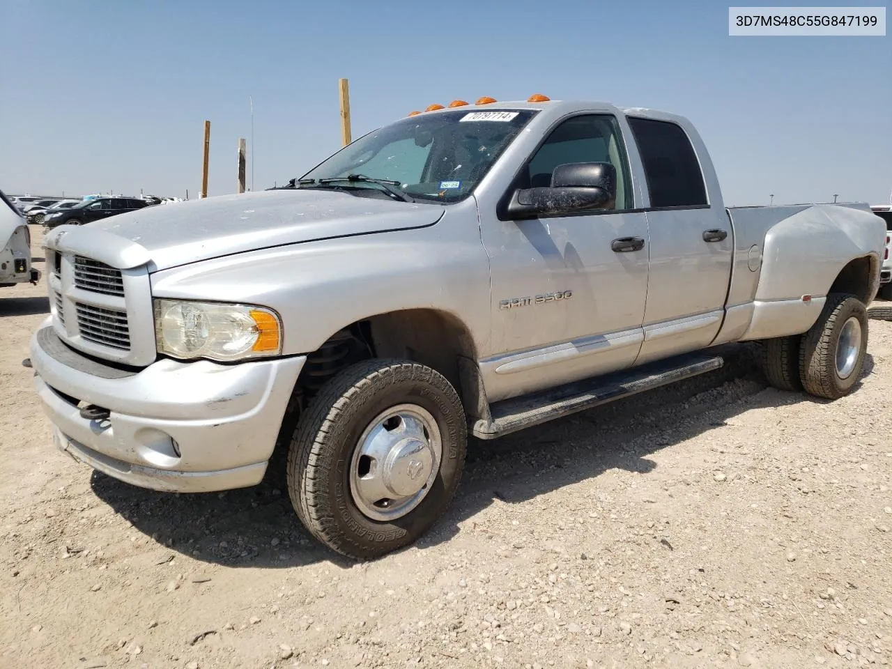 2005 Dodge Ram 3500 St VIN: 3D7MS48C55G847199 Lot: 70797714