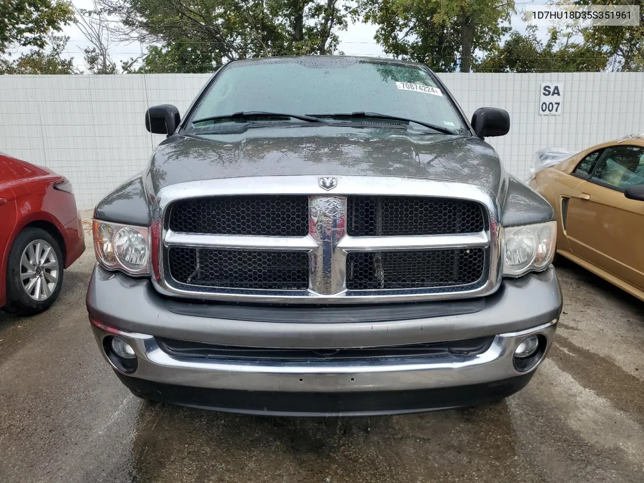 2005 Dodge Ram 1500 St VIN: 1D7HU18D35S351961 Lot: 70874224