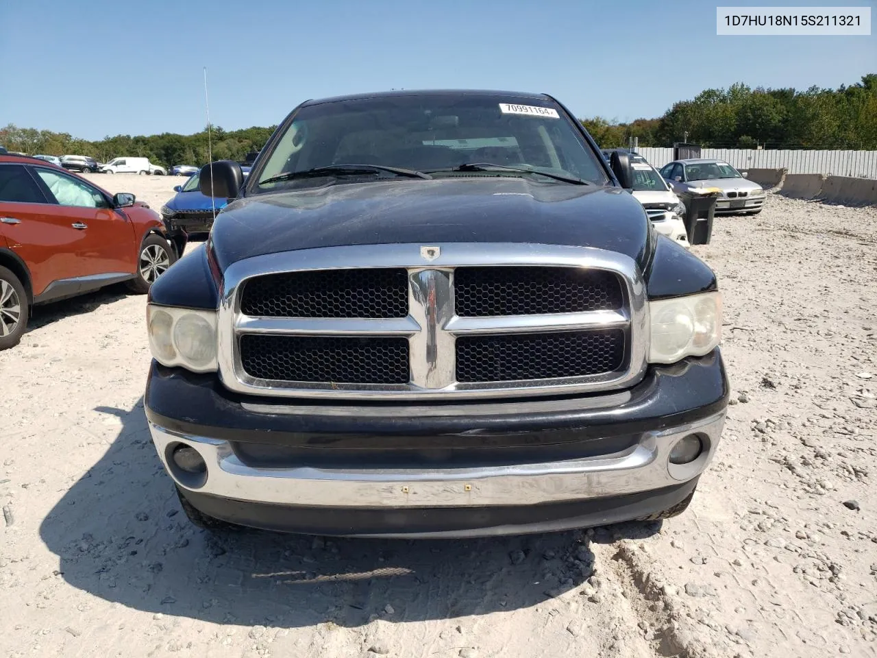 2005 Dodge Ram 1500 St VIN: 1D7HU18N15S211321 Lot: 70991164