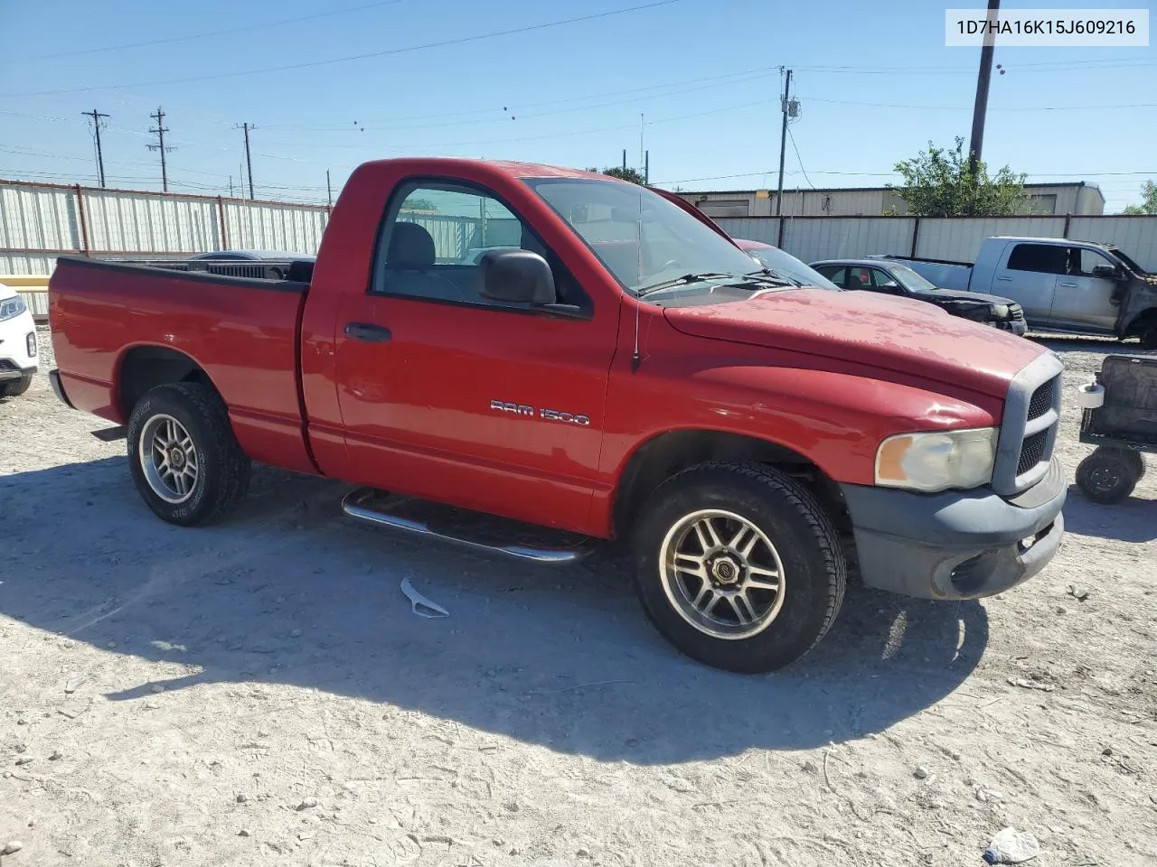 2005 Dodge Ram 1500 St VIN: 1D7HA16K15J609216 Lot: 71021524