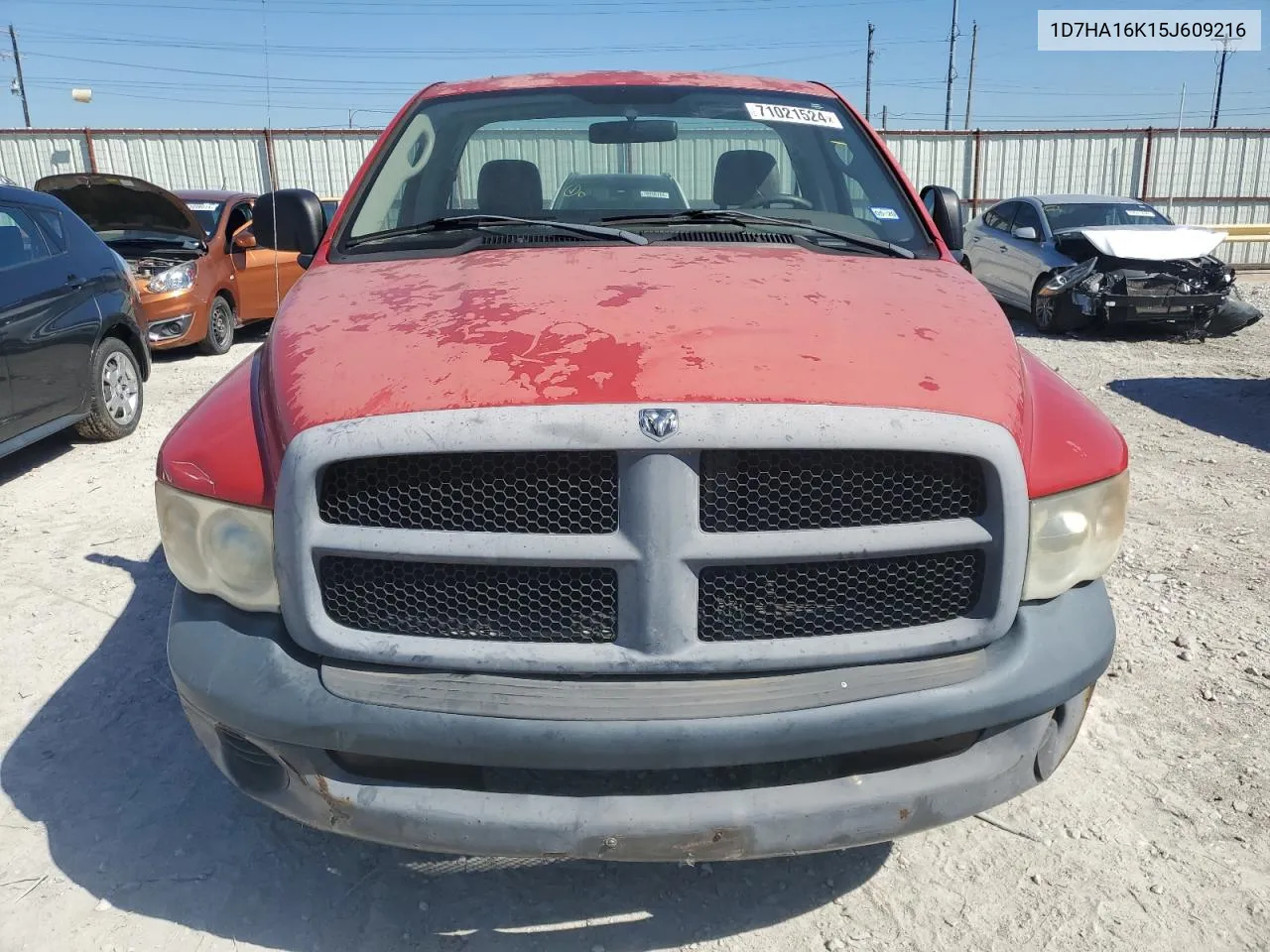 1D7HA16K15J609216 2005 Dodge Ram 1500 St