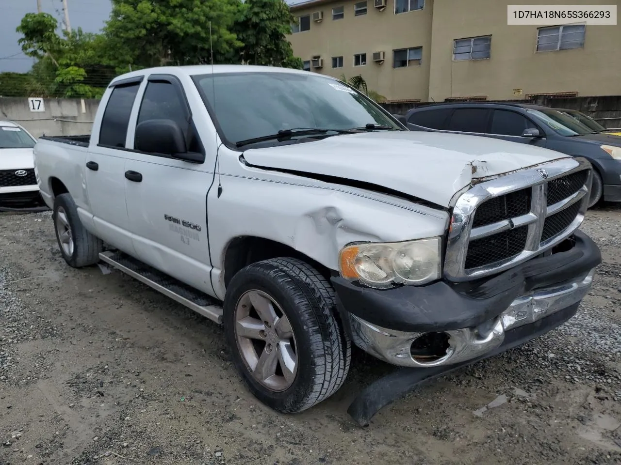 2005 Dodge Ram 1500 St VIN: 1D7HA18N65S366293 Lot: 71038684