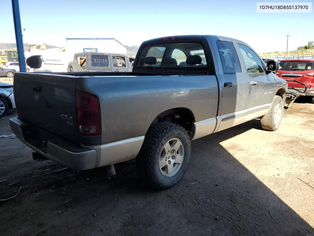 2005 Dodge Ram 1500 St VIN: 1D7HU18D85S137970 Lot: 71078804