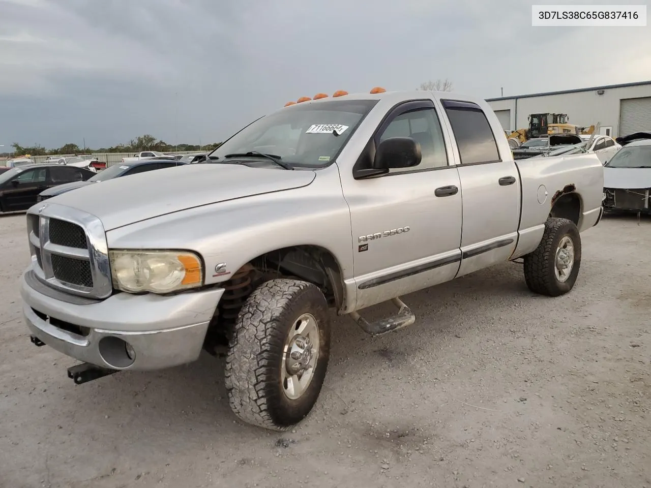 2005 Dodge Ram 3500 St VIN: 3D7LS38C65G837416 Lot: 71166604