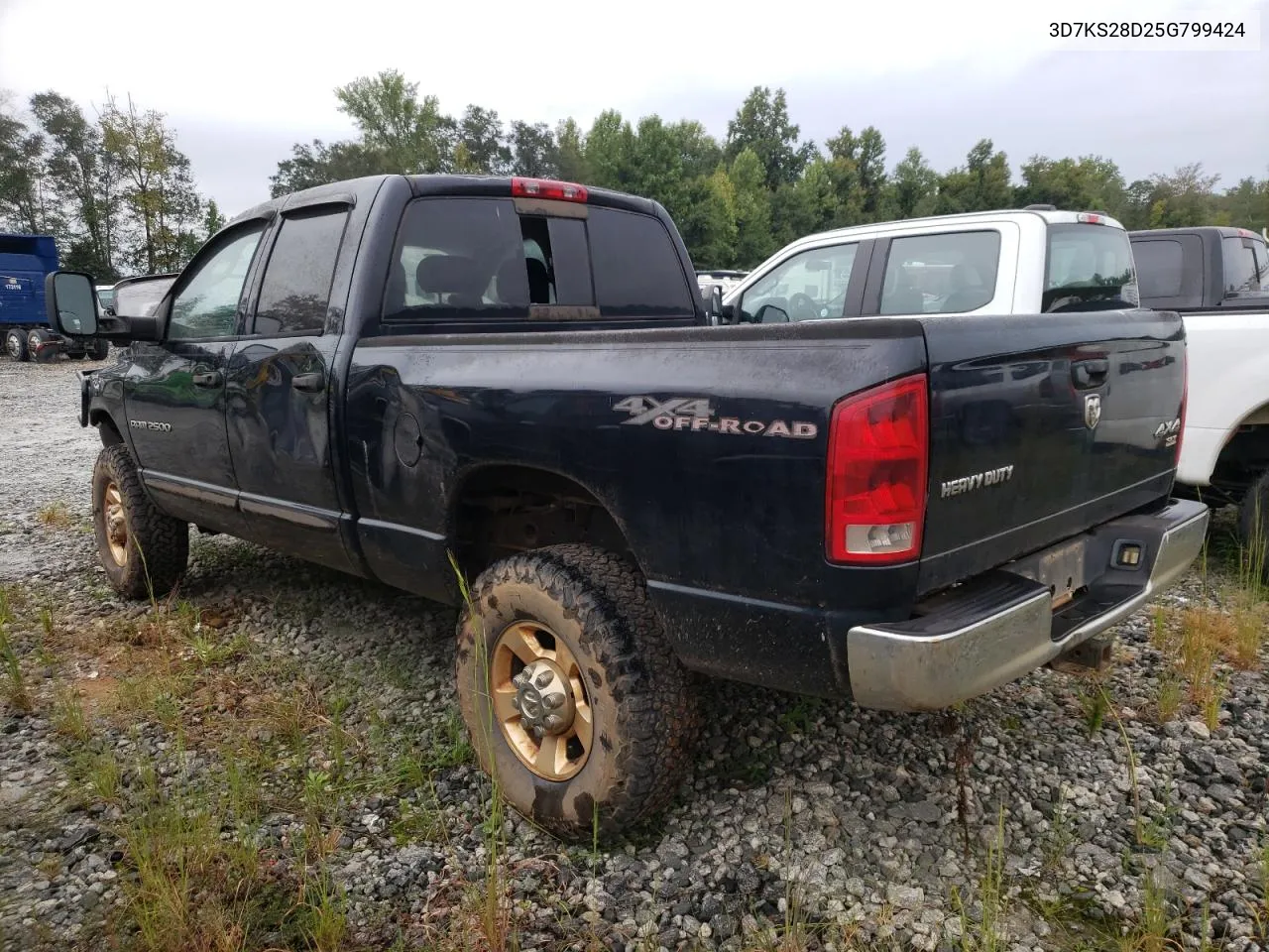 2005 Dodge Ram 2500 St VIN: 3D7KS28D25G799424 Lot: 71201514