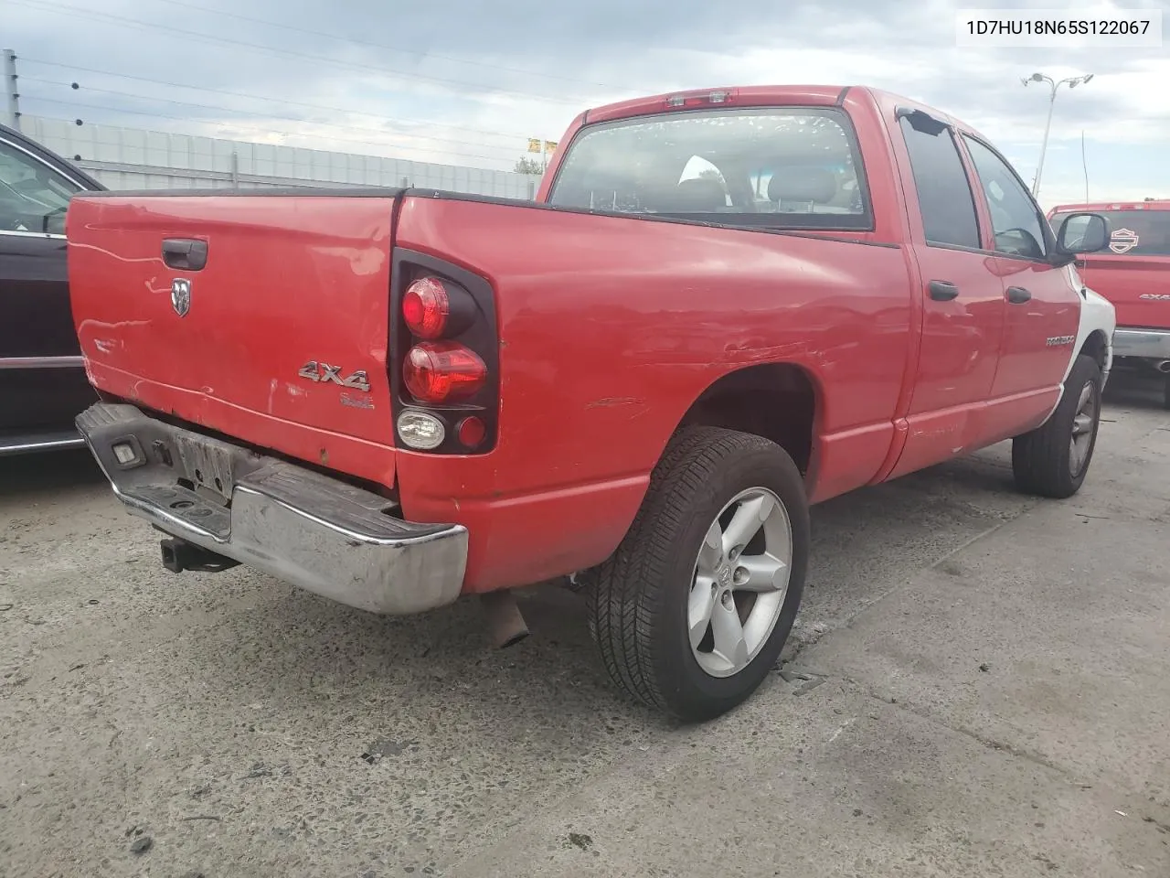 2005 Dodge Ram 1500 St VIN: 1D7HU18N65S122067 Lot: 71276584