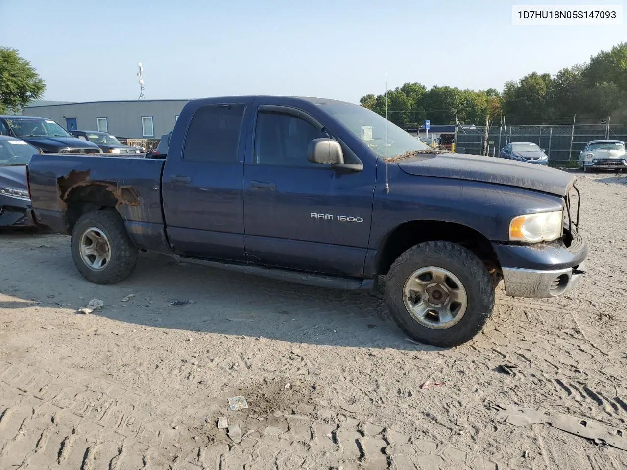 2005 Dodge Ram 1500 St VIN: 1D7HU18N05S147093 Lot: 71351164