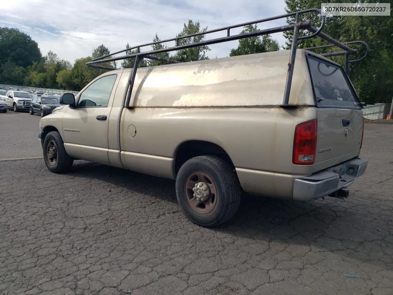 2005 Dodge Ram 2500 St VIN: 3D7KR26D65G720237 Lot: 71403844