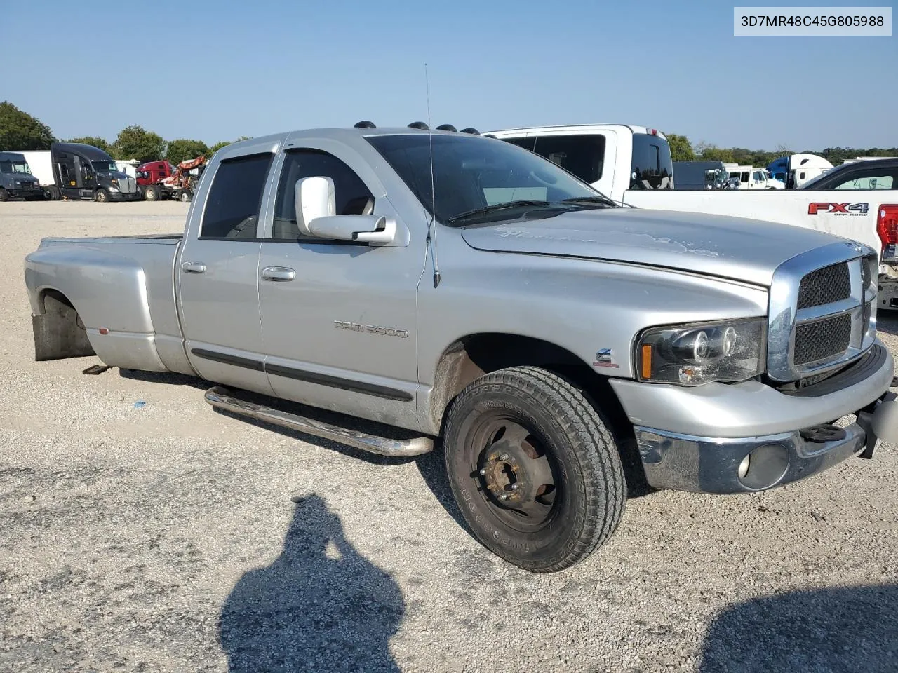 2005 Dodge Ram 3500 St VIN: 3D7MR48C45G805988 Lot: 71503944