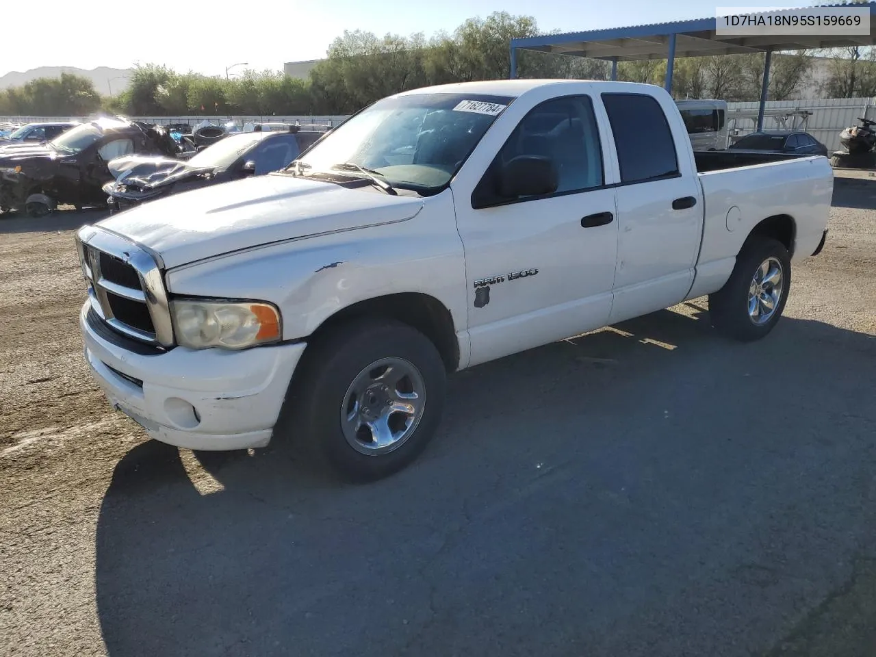 2005 Dodge Ram 1500 St VIN: 1D7HA18N95S159669 Lot: 71627784