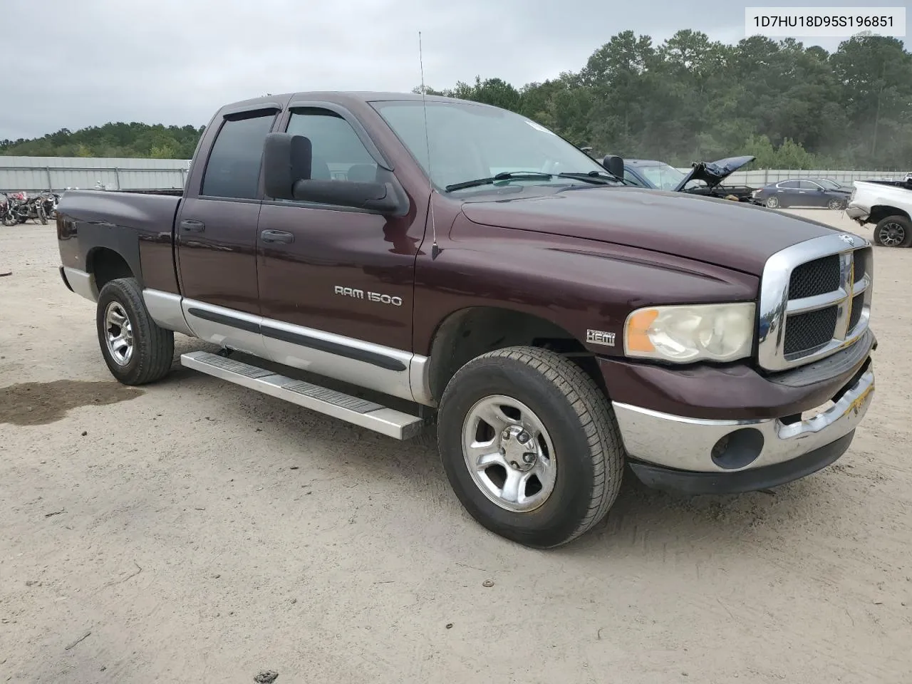 2005 Dodge Ram 1500 St VIN: 1D7HU18D95S196851 Lot: 71660844